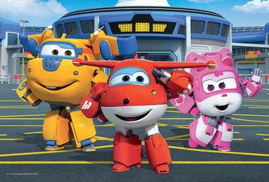 Trefl, Super Wings, Przyjaciele, puzzle, 30 elementów
