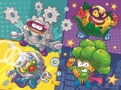 Trefl, SuperThings, Superbohaterowie, puzzle, 30 elementów