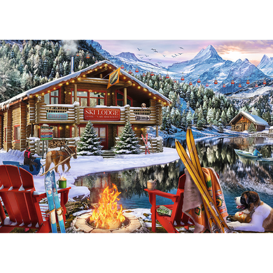 Trefl, Święta w górach, puzzle, 2-500 elementów