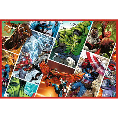 Trefl, The Avengers, Obrońcy świata, puzzle, 2-200 elementów
