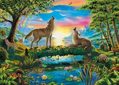 Trefl, Wilcza natura, puzzle, 500 elementów