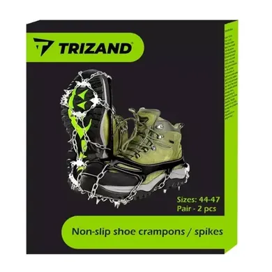 Trizand, raczki na buty/kolce antypoślizgowe, rozmiar 44-47