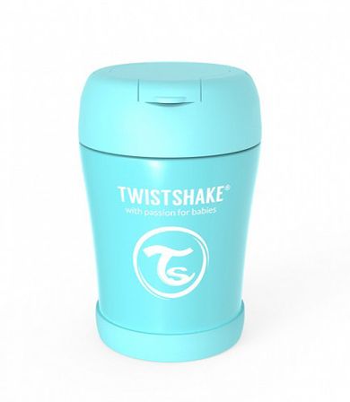Twistshake, pojemnik termiczny na jedzenie, niebieski, 350 ml