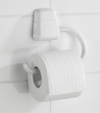 Uchwyt na papier toaletowy, Pure, biały