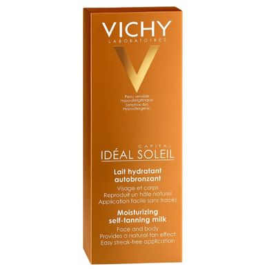 Vichy, Capital Soleil, samoopalające mleczko do twarzy i ciała, 100 ml