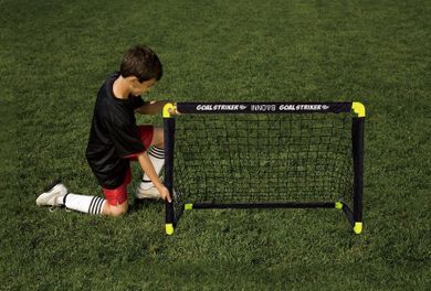 Victoria Sport, zestaw: bramka składana z siatką, piłką i pompką, 91-61-61 cm