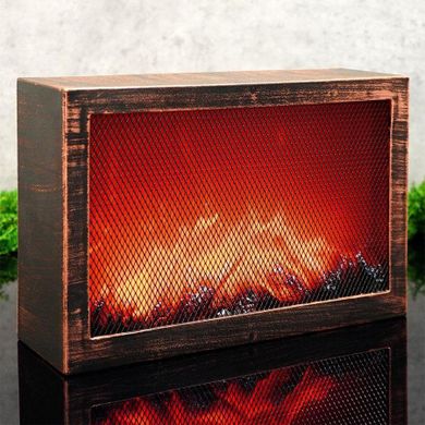Vilde, kominek elektryczny led, stojący, 31-21 cm