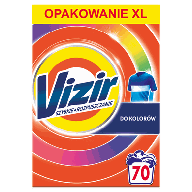 Vizir, Color, proszek do prania, 70 prań