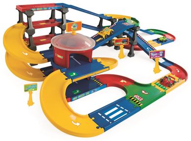 Wader, Kid Cars 3D. Multi parking, zestaw