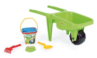 Wader, taczka Gigant z kompletem do piasku