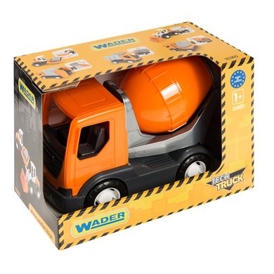 Wader, Tech Truck, betoniarka, pomarańczowa