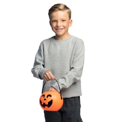 Wiaderko Dynia na cukierki, Halloween, świecące i grające