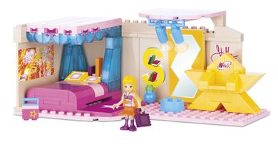 Winx Club, My Fairy Friends, Pokój Stelli, klocki, 140 elementów