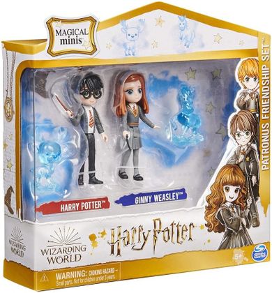 Wizarding World, Patronus, Harry Potter i Ginny Weasley, mini laleczki
