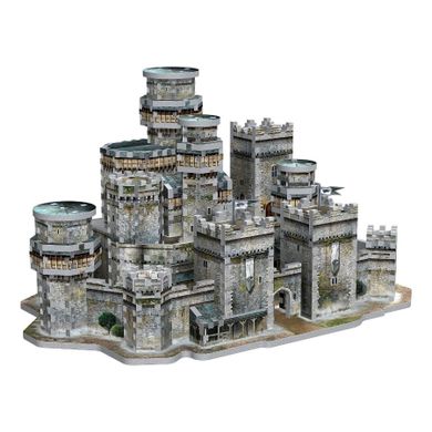 Wrebbit, Gra o tron, Winterfell, puzzle 3D, 910 elementów