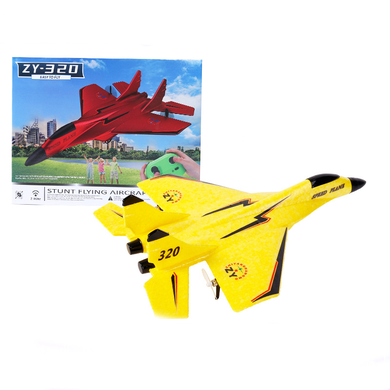 Zdalnie sterowany samolot latający, 2.4GHZ, żółty, ZY-320