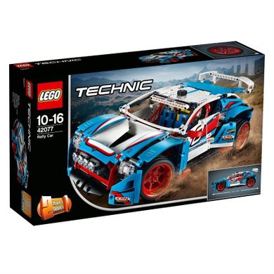 Zestaw promocyjny: LEGO Technic, Niebieska wyścigówka, 42077 + GRATIS: LEGO Speed Champions, Ford Fiesta M-Sport WRC, 75885