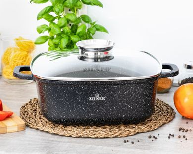 Zilner, garnek marmurowy, 6.5l, 28 cm