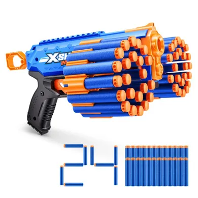 Zuru, X-Shot, Insanity Manic Blaster, wyrzutnia, 24 strzałki