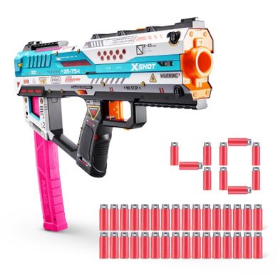 Zuru, X-Shot, Skins Pro Series, Fury-X Blaster, wyrzutnia, 40 strzałek