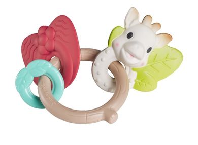 Żyrafa Sophie, Eco, gryzak, grzechotka z kauczukiem