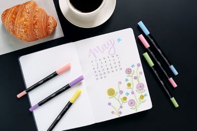 Bic, Intensity Dual Tip, flamastry dwustronne, 12 szt.