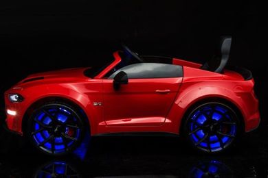 Lean Toys, Ford Mustang GT Drift SX2038, pojazd na akumulator, czerwony