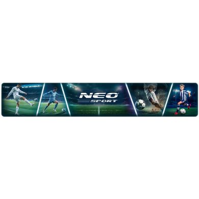 Neo-Sport, bramka do piłki nożnej, czarno-czerwona, 300-200-120 cm