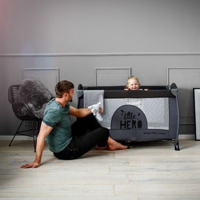 Hauck, Sleep N Play Center, Little Hero, łóżeczko turystyczne