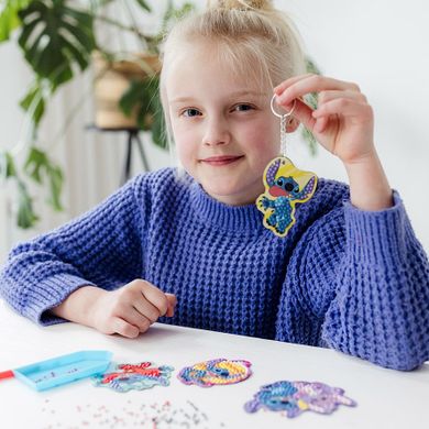 Totum, Lilo i Stitch, zestaw kreatywny 3w1, diamentowe magnesy, bransoletki, malowanie odlewów gipsowych