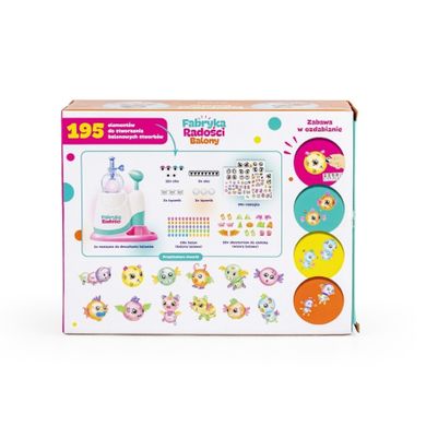 Dumel, Fabryka Radości, Balony, zabawka kreatywna, 195 elementów