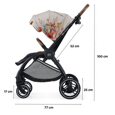 Kinderkraft, Evolution Cocoon, wózek wielofunkcyjny 2w1, Bird