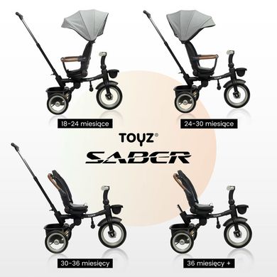 Toyz, Saber, rowerek 3-kołowy, blue
