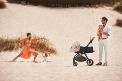 Kinderkraft, Evolution Cocoon, wózek wielofunkcyjny 2w1, Bird