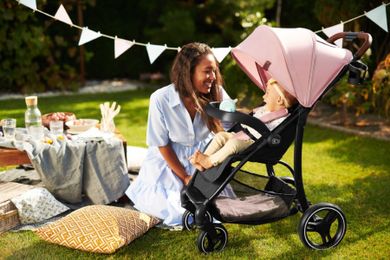 Kinderkraft, Cruiser LX, wózek spacerowy, Pink