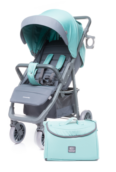 4Baby, Moody Limited Edition, wózek spacerowy, Aqua