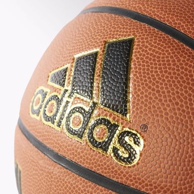 Adidas, All Court #5, piłka do koszykówki, brązowa