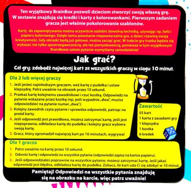 Albi, BrainBox, Koloruj i zapamiętuj, gra edukacyjna