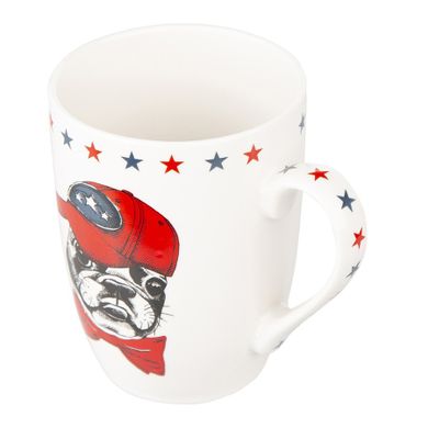 Altom Design, Easy Morning, kubek baryłka, Buldog, 300 ml