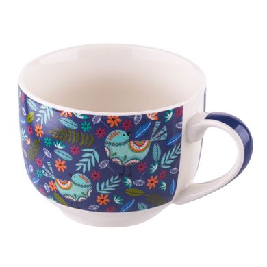Altom Design, Folk, filiżanka jumbo, 500 ml granatowy