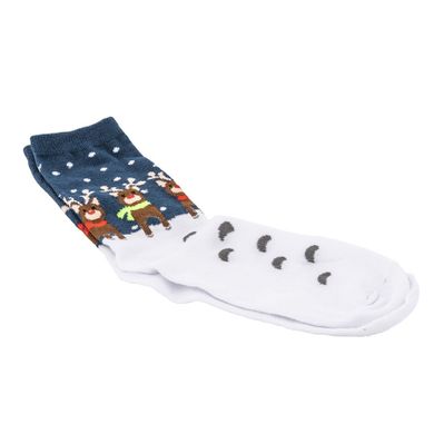 Altom Design, zestaw kubek świąteczny nbc, granatowy, 500 ml, ze skarpetkami, rozmiar 35-44