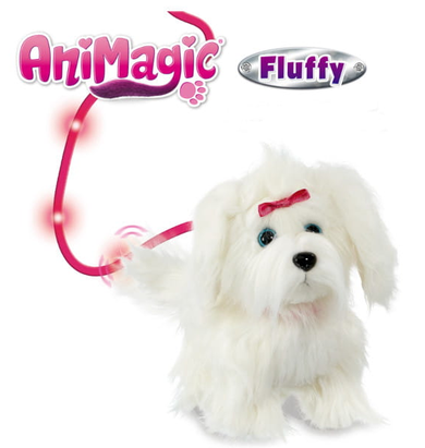 AniMagic, Fluffy, piesek, zabawka interaktywna