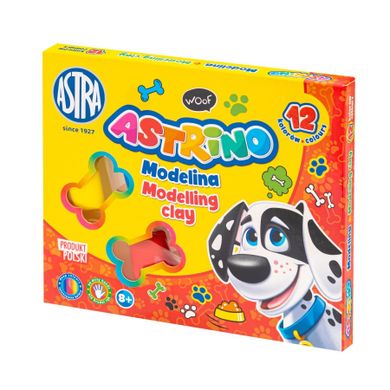 Astra, Astrino, modelina, 12 kolorów, 11g