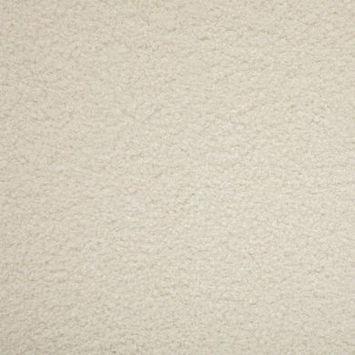 Atmosphera, fotel bujany z drewnianymi nogami, Olmeto, bouclé