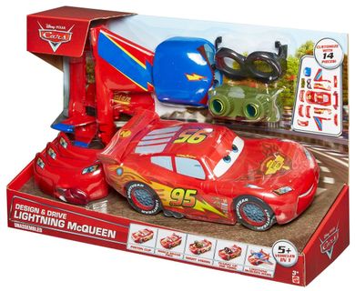 Auta, McQueen do tuningu, zestaw z autem