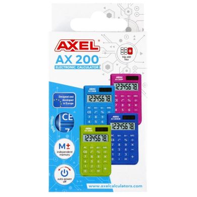 Axel, kalkulator, AX-200B