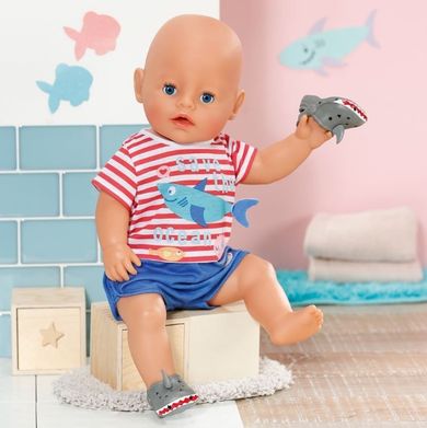 Baby Born, Piżama i buciki, ubranko dla lalek, 43 cm
