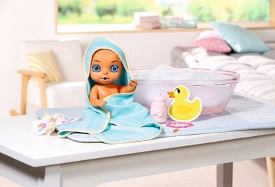 Baby Born, Surprise Big Baby, lalka zmieniająca kolor włosów z akcesoriami