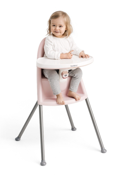 BabyBjörn, High Chair, krzesełko do karmienia, różowe