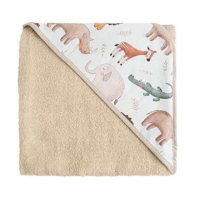 BabyMatex, Safari, okrycie kąpielowe, Frotte, 100-100 cm